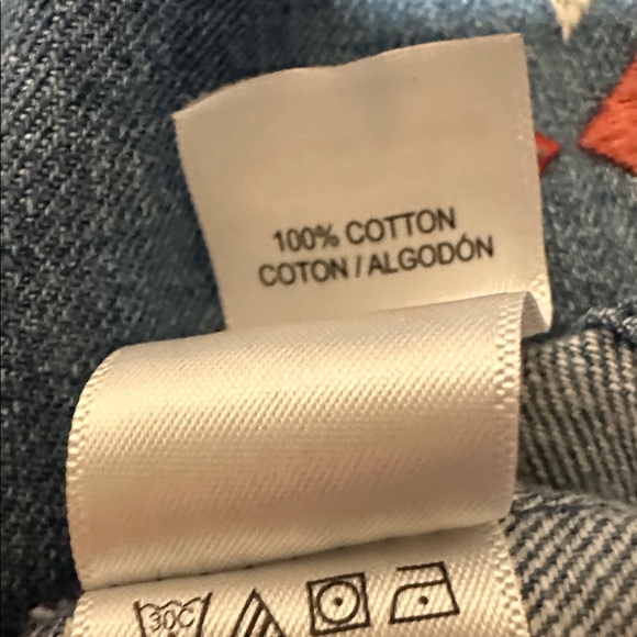 Lucky Brand Blue Embroidered Kids Dress - Picture 4 of 4